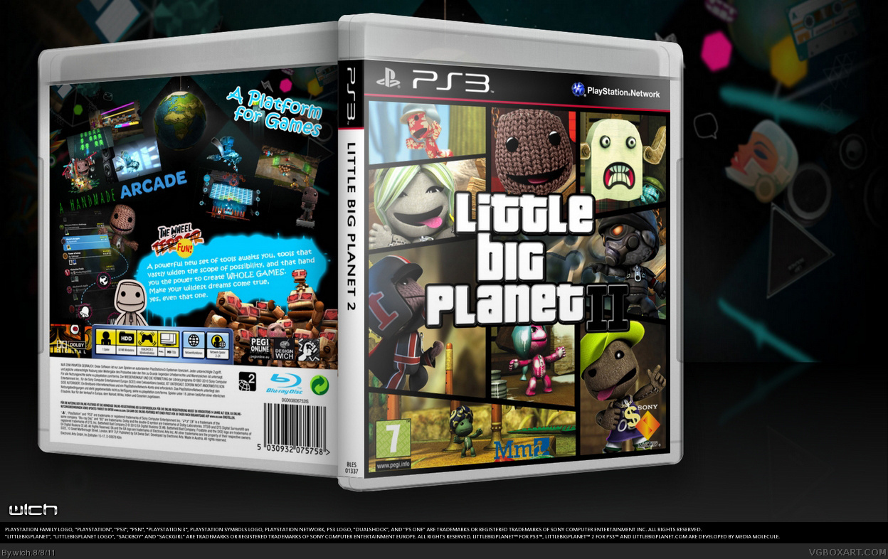 Little Big Planet 2 box cover