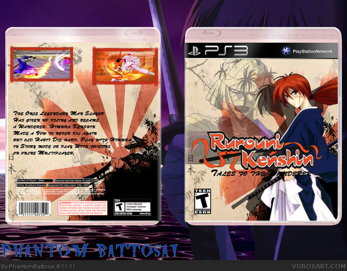 Rurouni Kenshin: Tales of the Wanderer box art cover