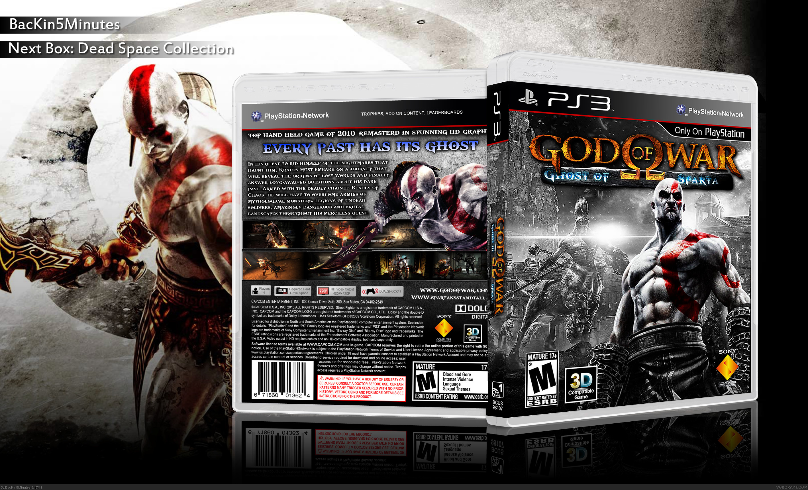 God of War: Ghost of Sparta box cover