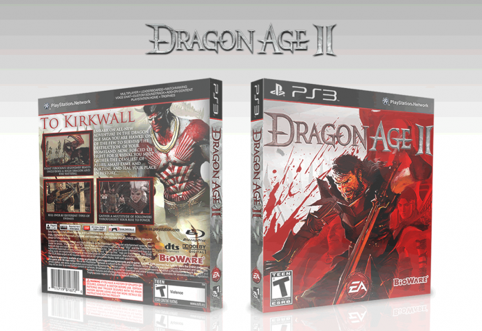 Dragon Age 2 box art cover