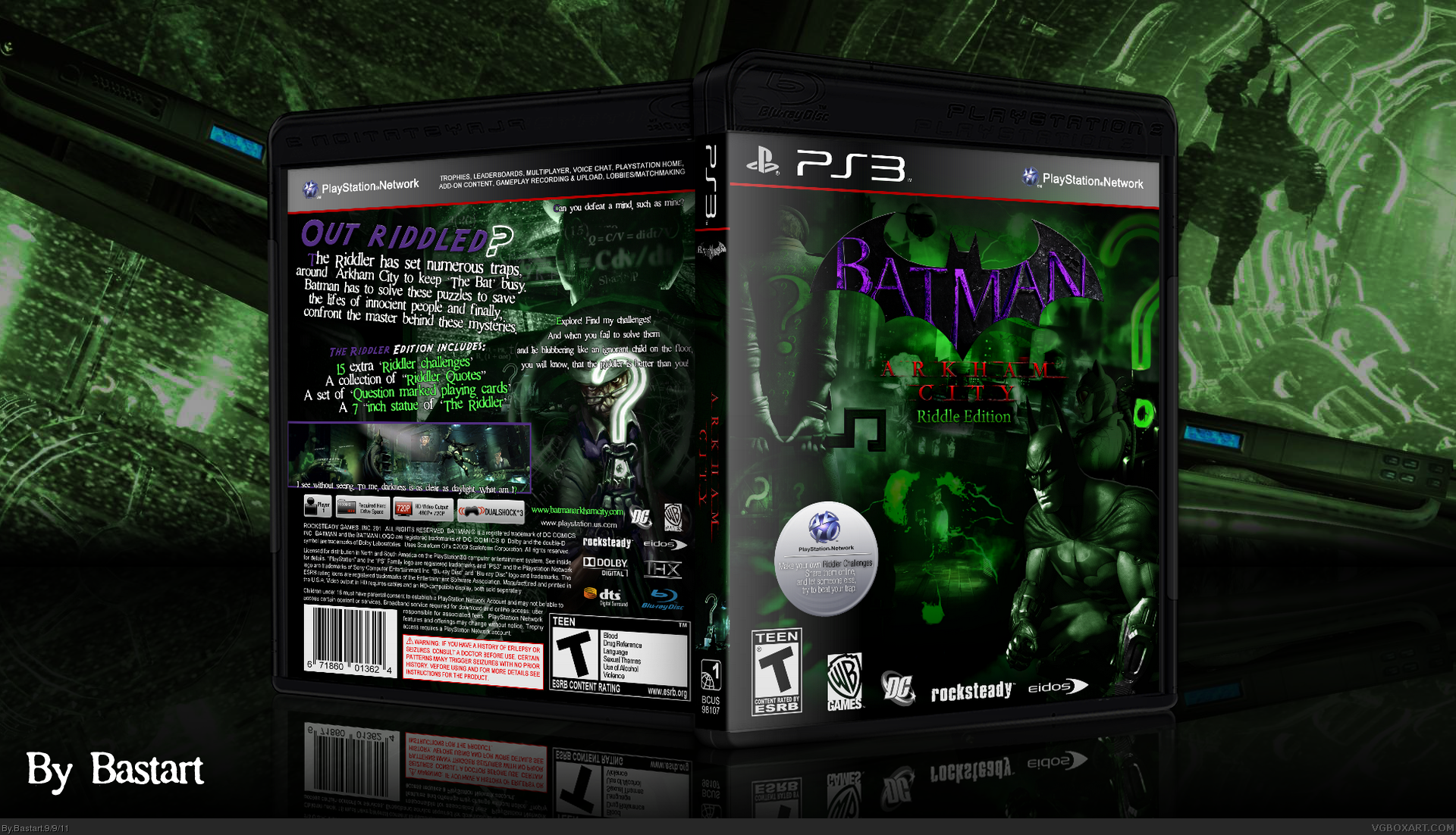 Batman Arkham City: Riddler Edition box cover
