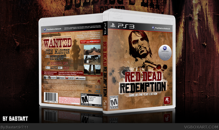 Red Dead Redemption: GOTY Edition box art cover