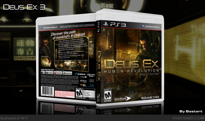 Deus Ex: Human Revolution (Special Edition) box art cover