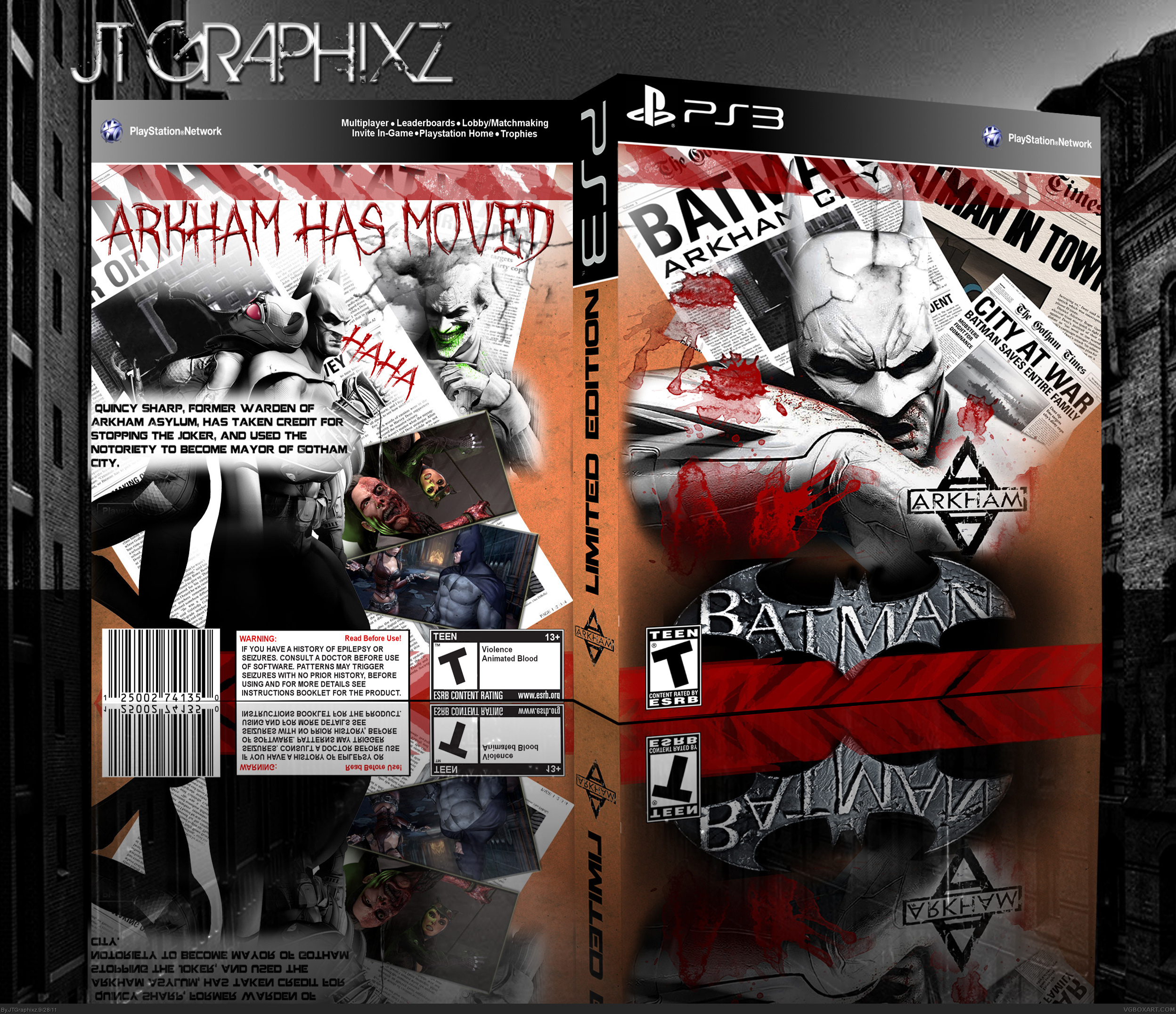 Batman Arkham: Limited Edition box cover