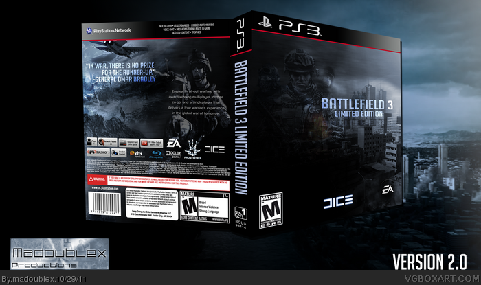 Battlefield 3 Limited Edition box art cover
