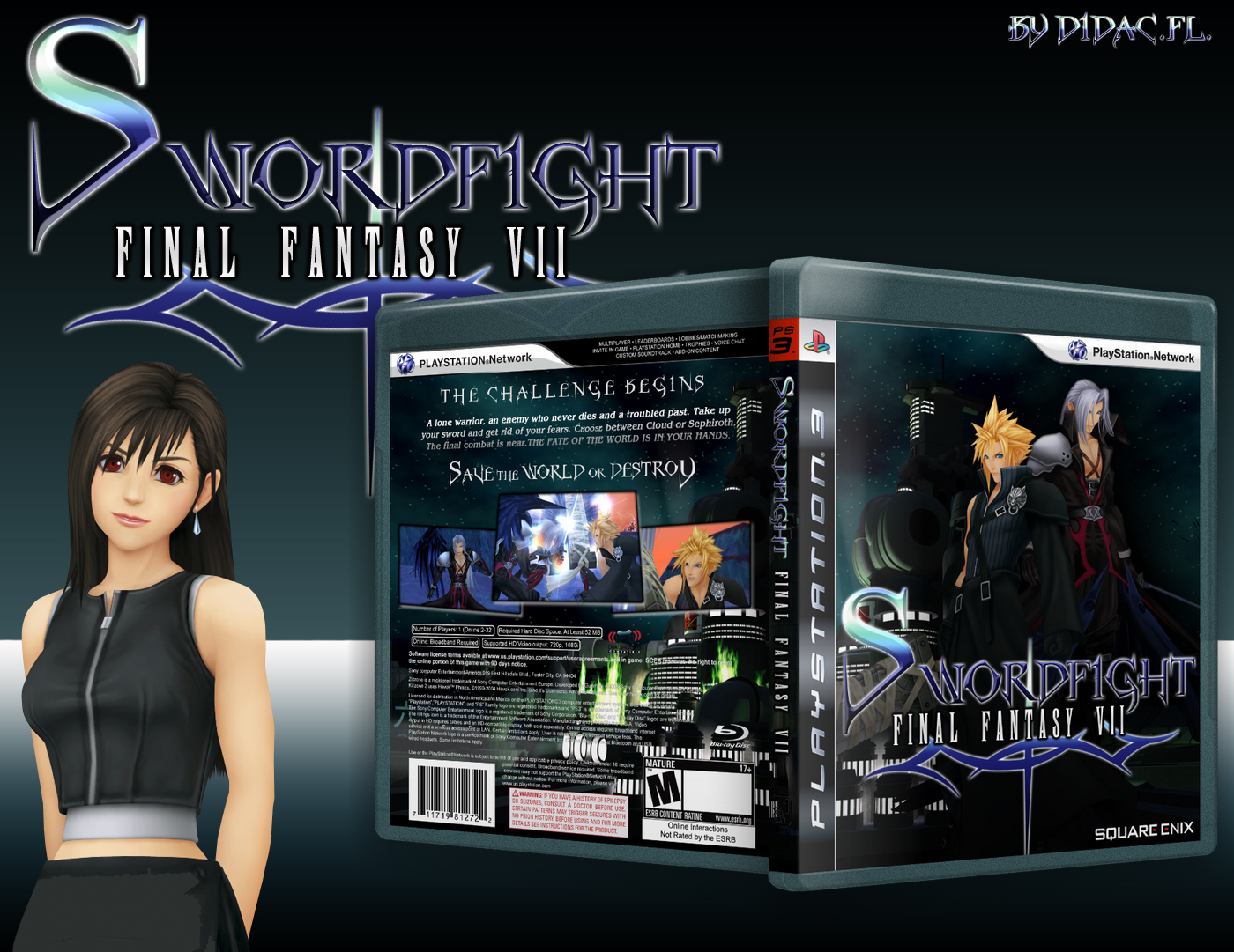 Swordfight: Final Fantasy VII box cover
