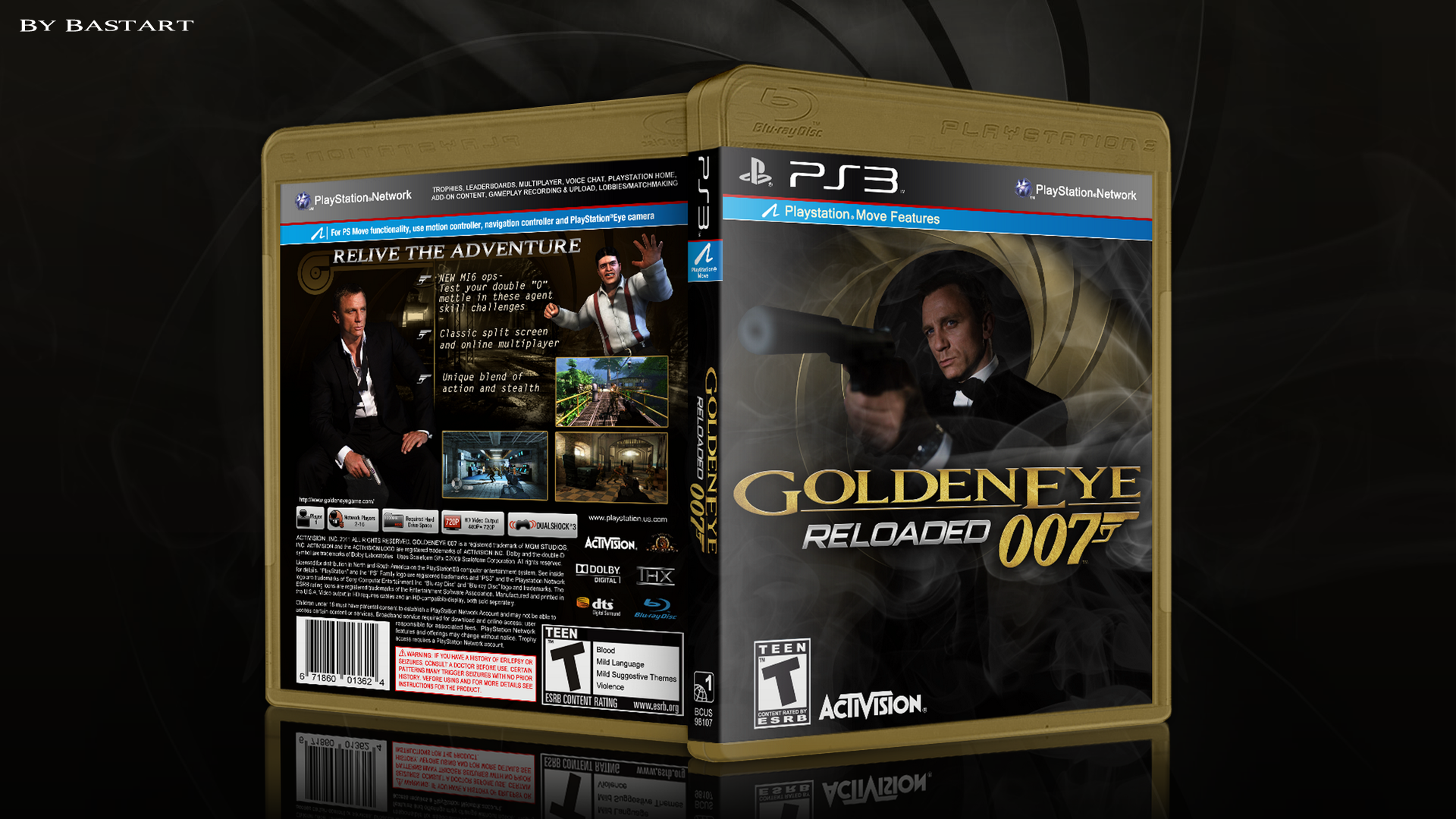 007 GoldenEye; Reloaded box cover
