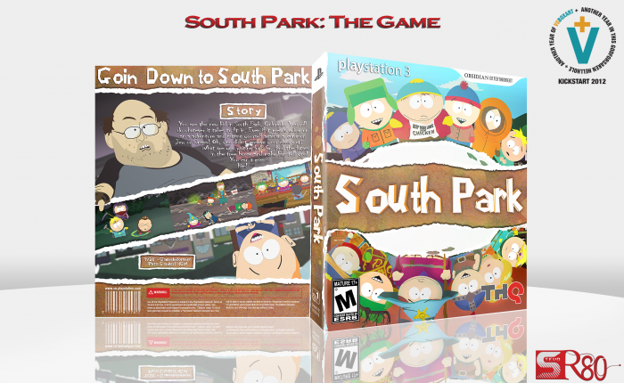 South Park: The Game box art cover