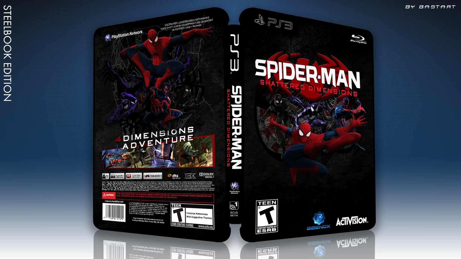 Spider-Man: SD (steelbook edition) box cover