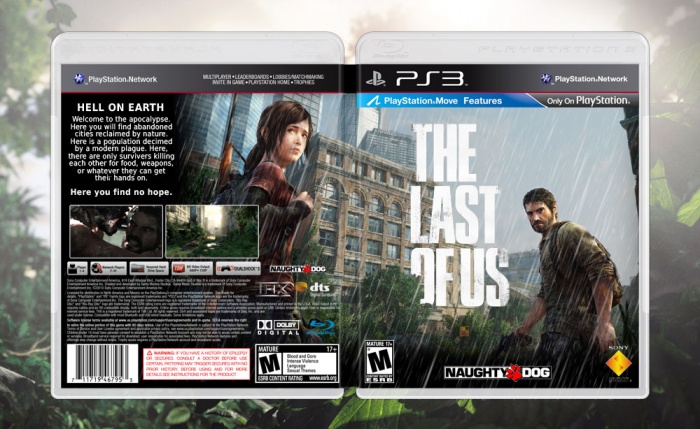 The Last of Us box art cover