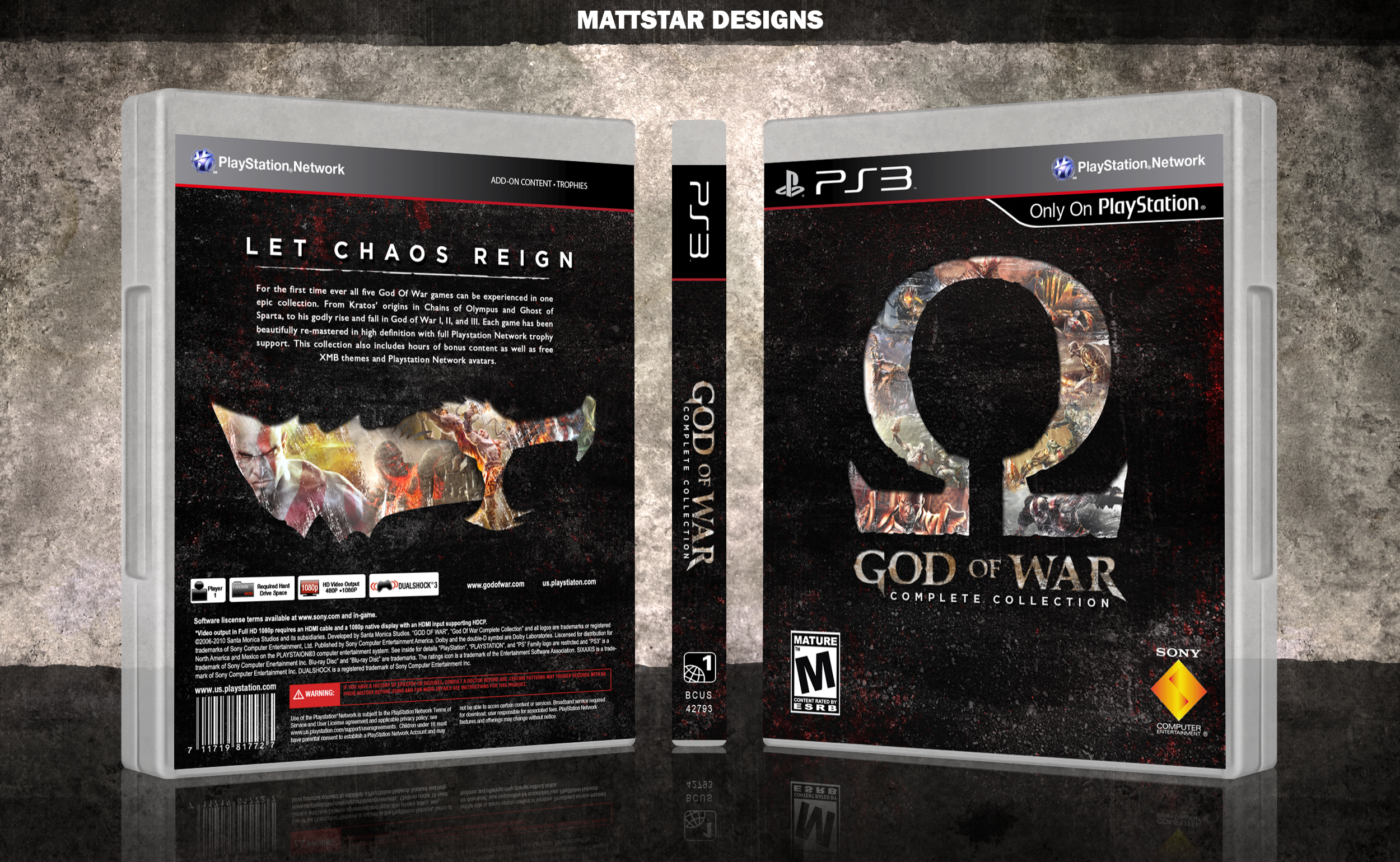God of War Complete Collection box cover