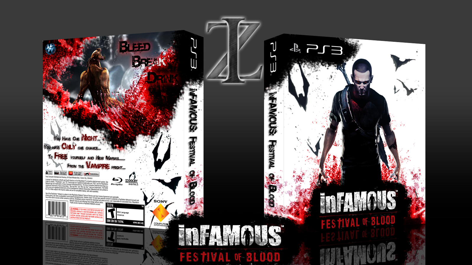 inFamous: Festival of Blood box cover