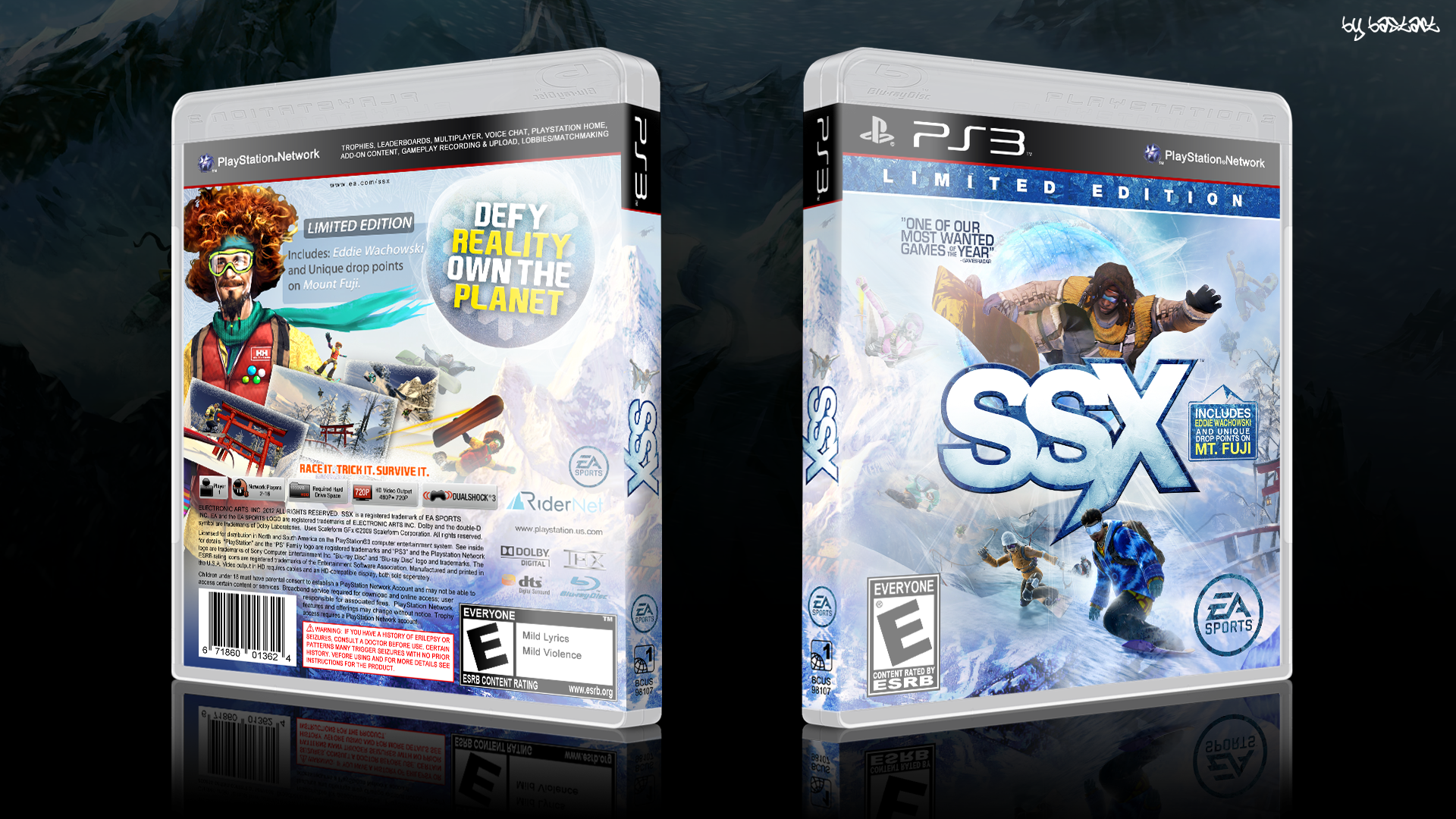 SSX Limited Edition box cover