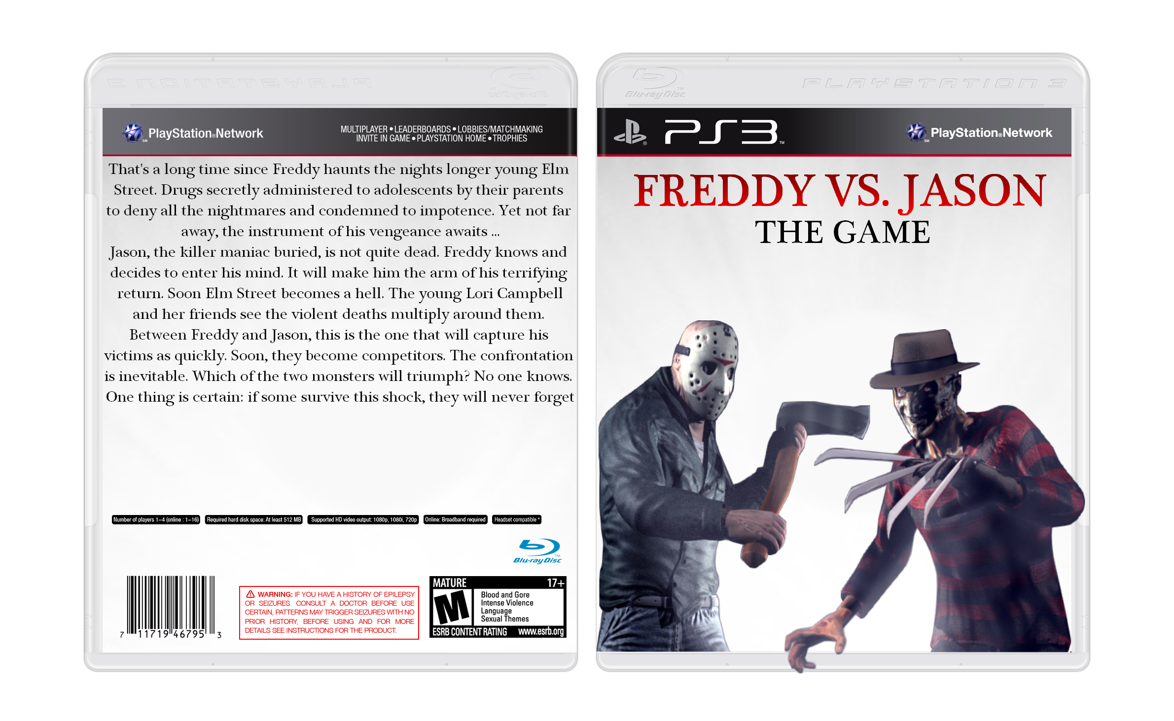 Freddy Vs. Jason box cover