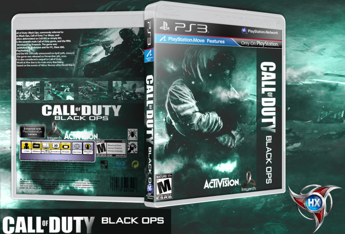 Call of Duty Black Ops box art cover