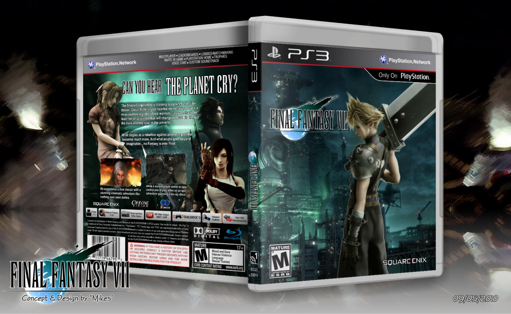 Final Fantasy VII box cover