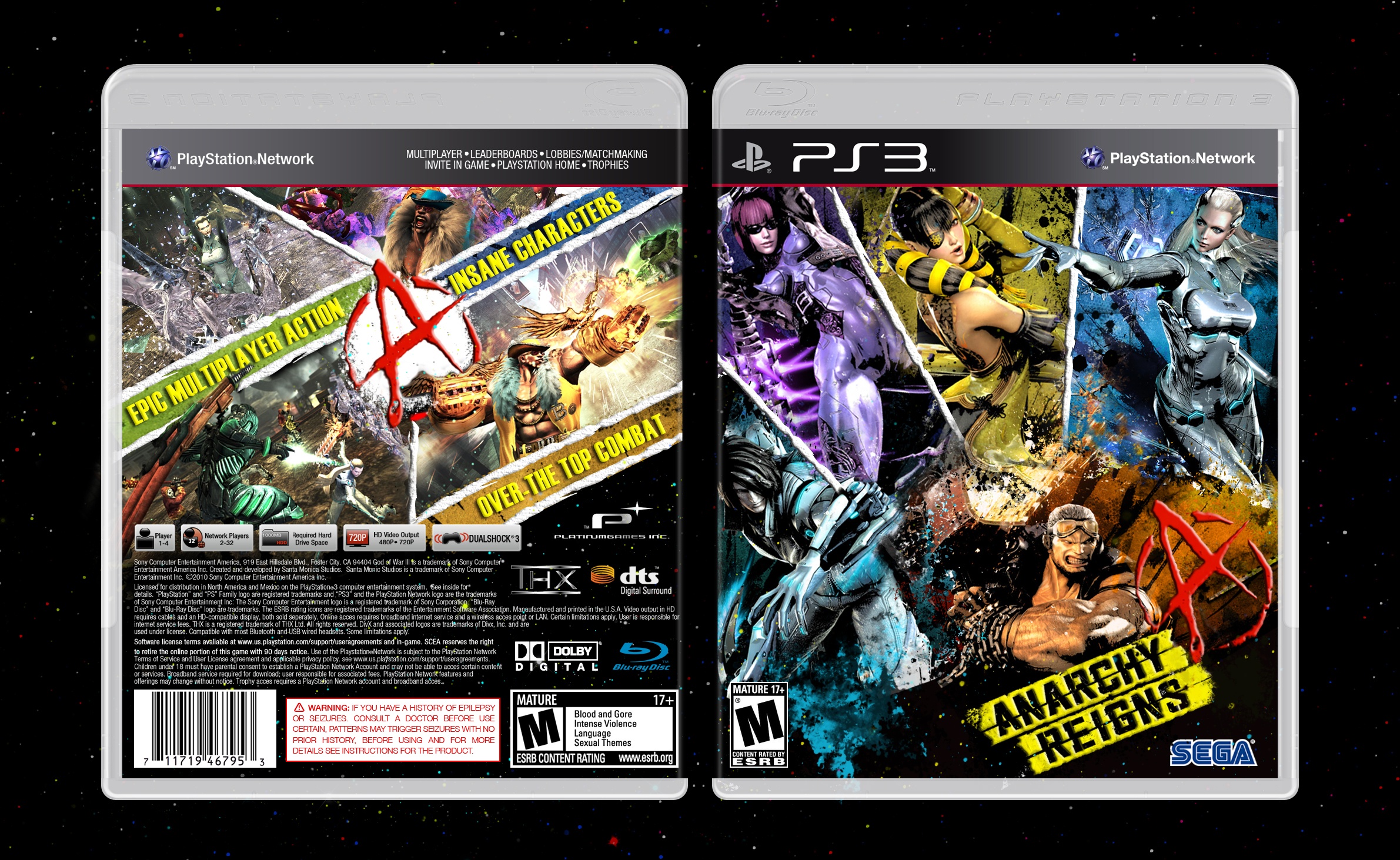 Anarchy Reigns box cover
