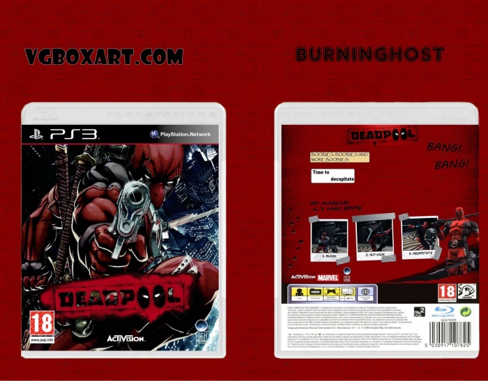 Deadpool - The Game box art cover