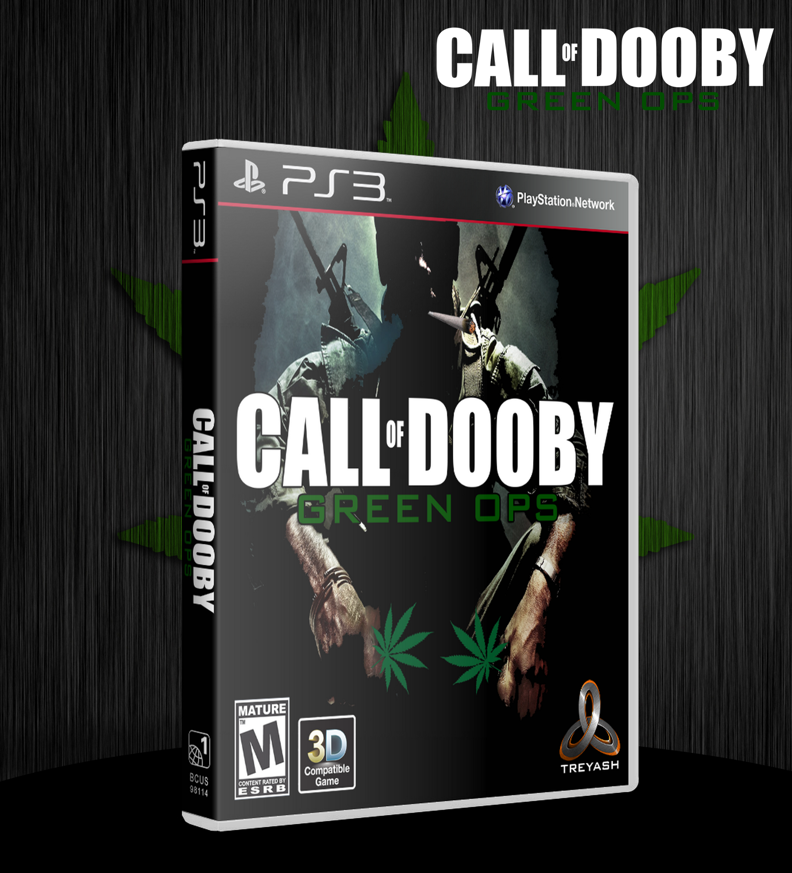 Call of Dooby: Green Ops box cover