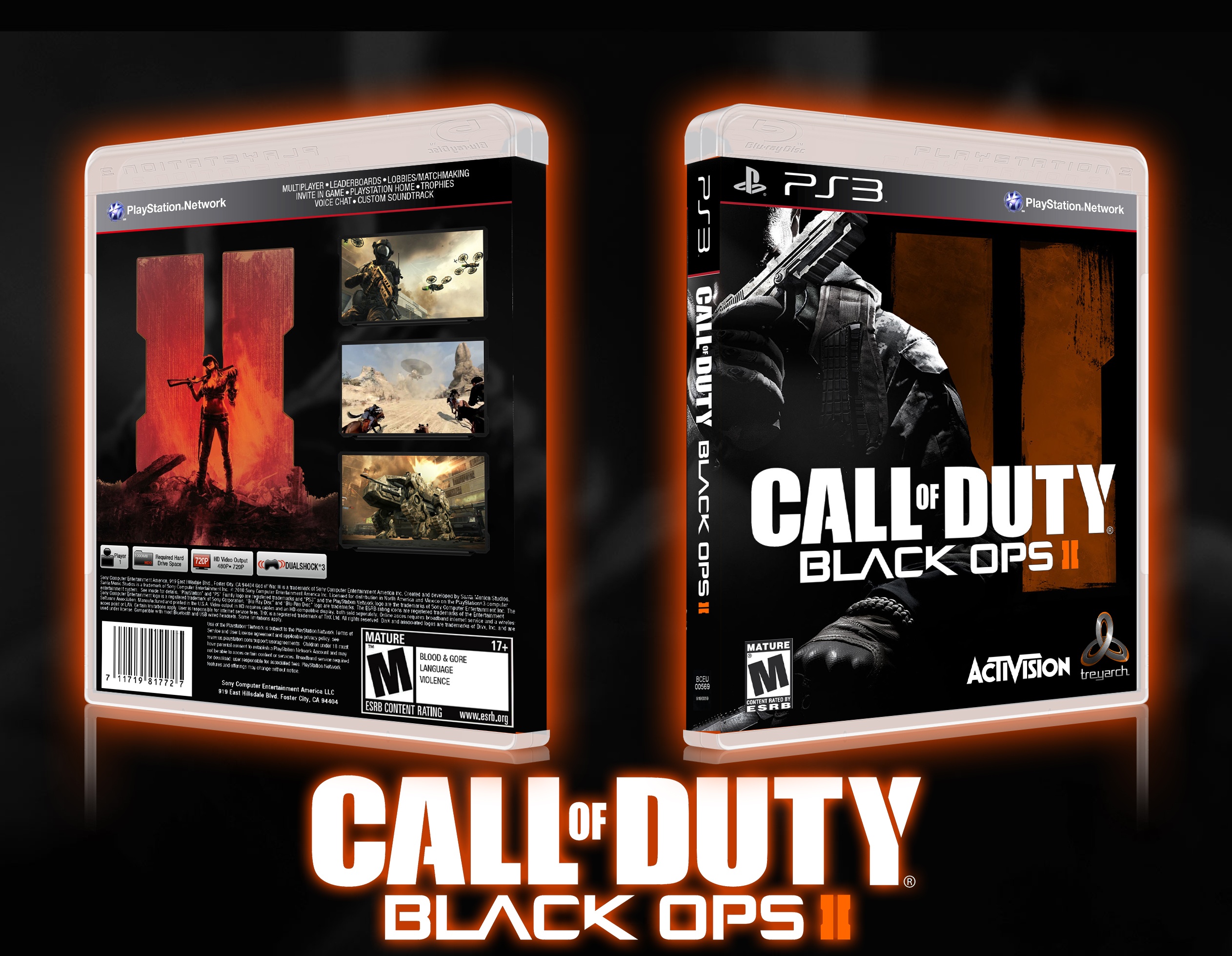 Call Of Duty Black Ops 2 box cover
