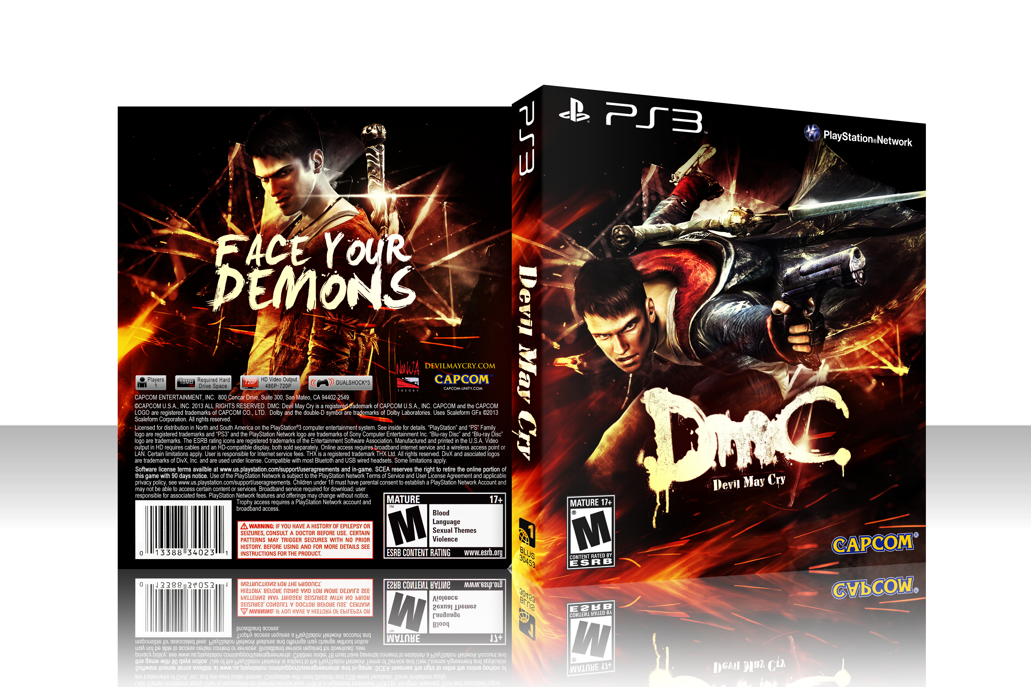 DMC: Devil May Cry box cover