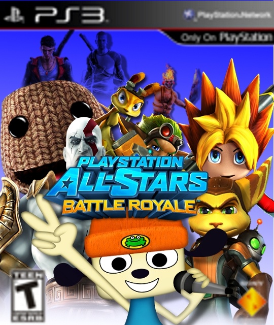 Playstation All Stars Battle Royale box cover