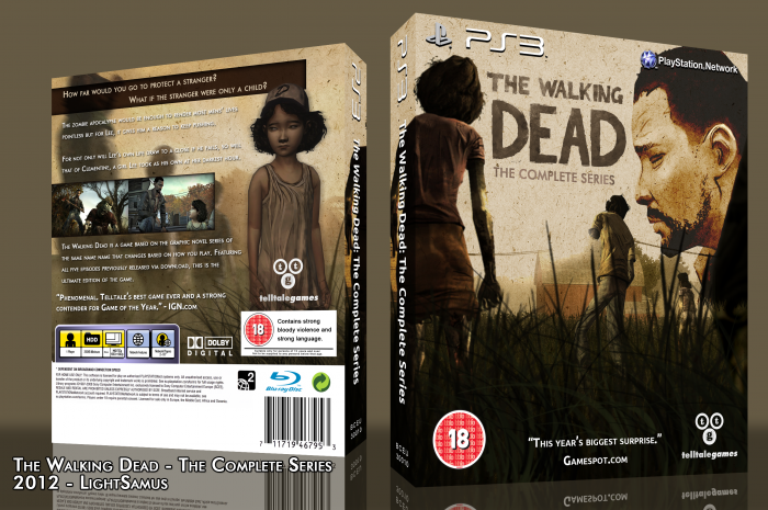 The Walking Dead: The Game box art cover
