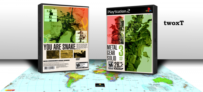 Metal Gear Solid 3: Snake Eater box art cover