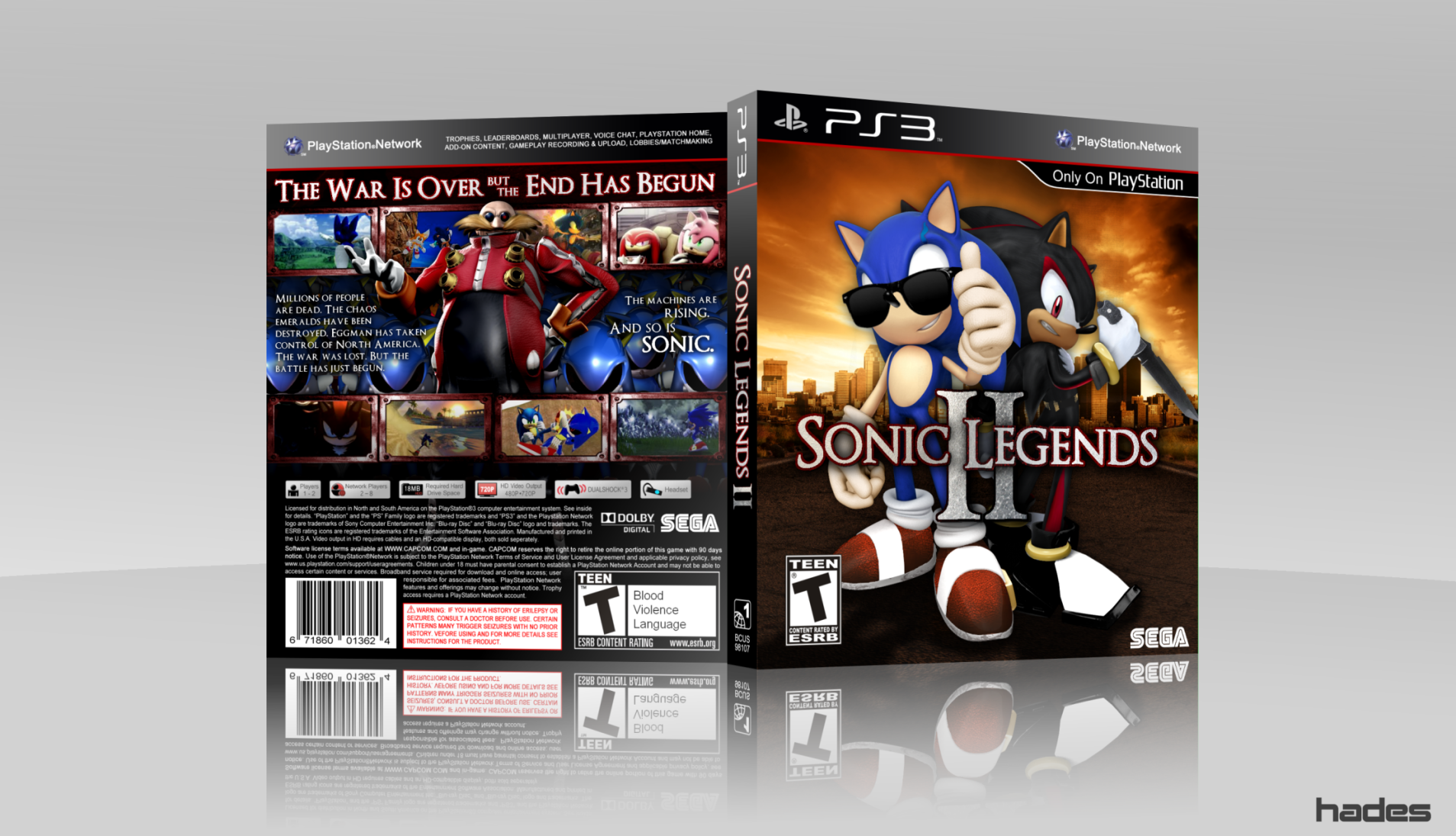 Sonic Legends 2 box cover