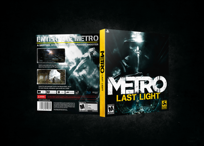 Metro: Last Light box art cover