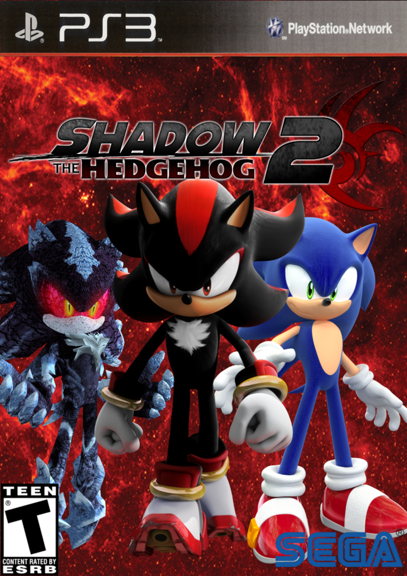 Shadow the Hedgehog 2 box cover