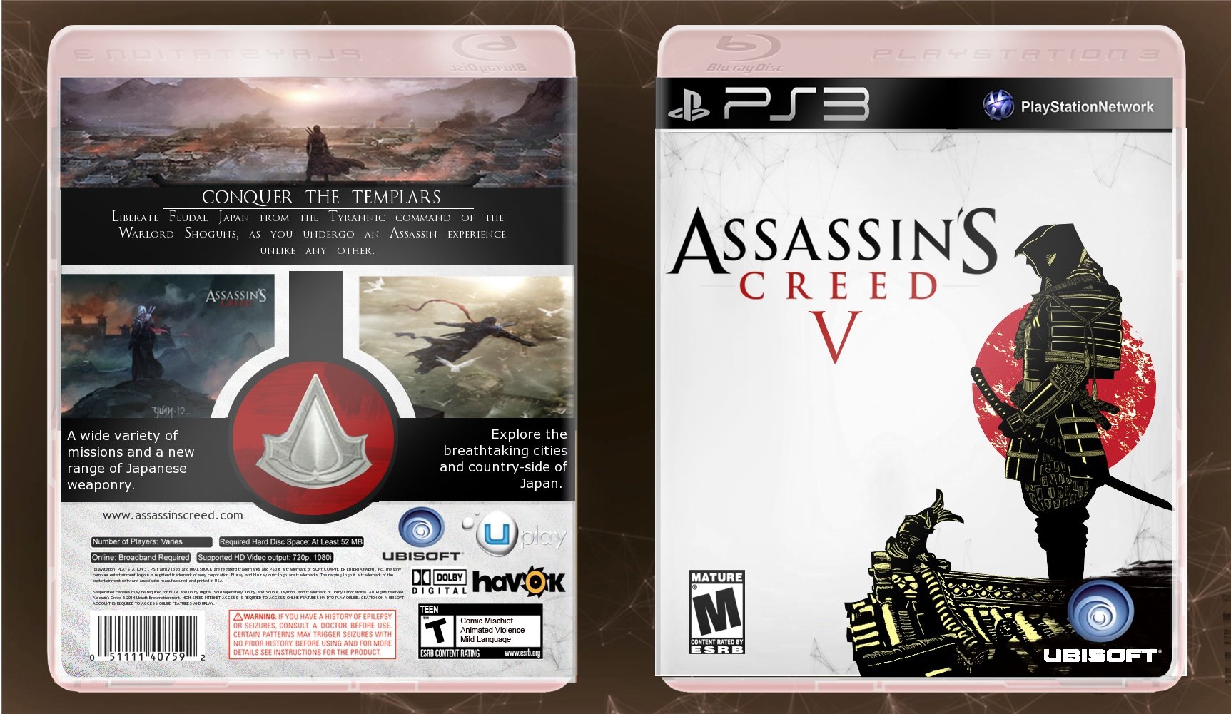 Assassin's Creed V box cover