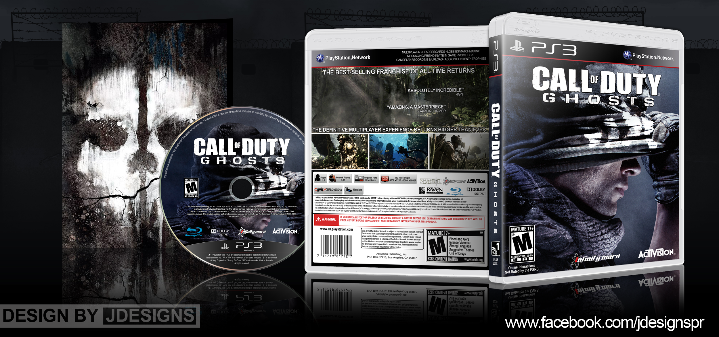Call Of Duty: Ghost box cover