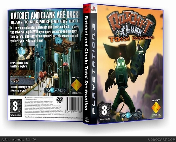 Ratchet & Clank 5 box cover