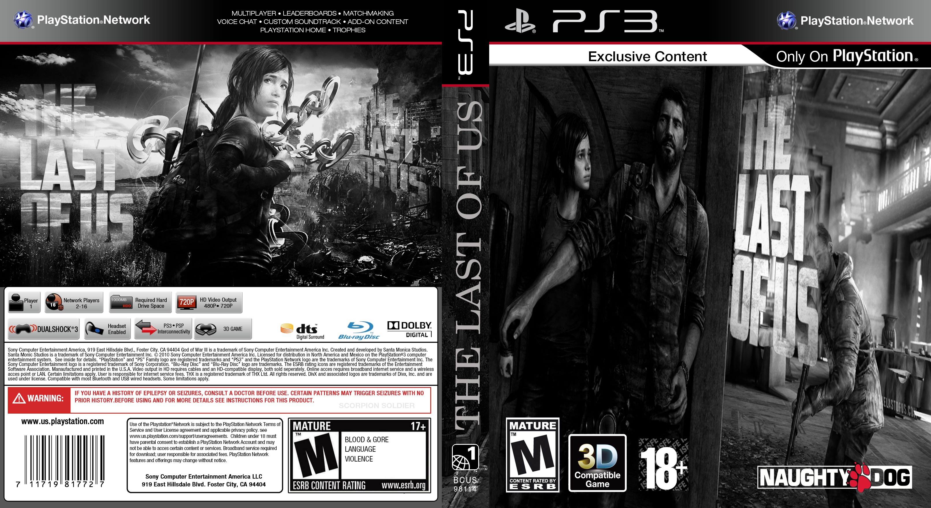 THE LAST OF US- box cover