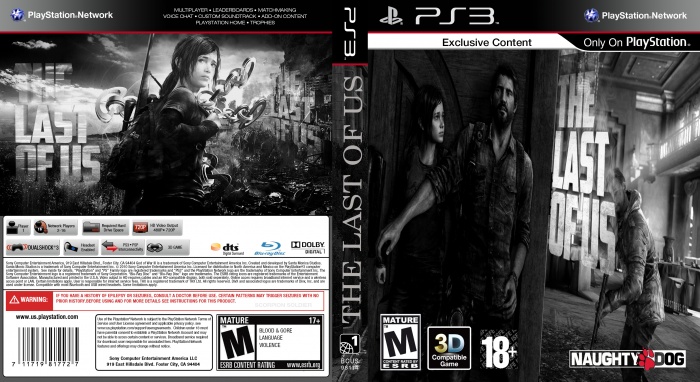 THE LAST OF US- box art cover