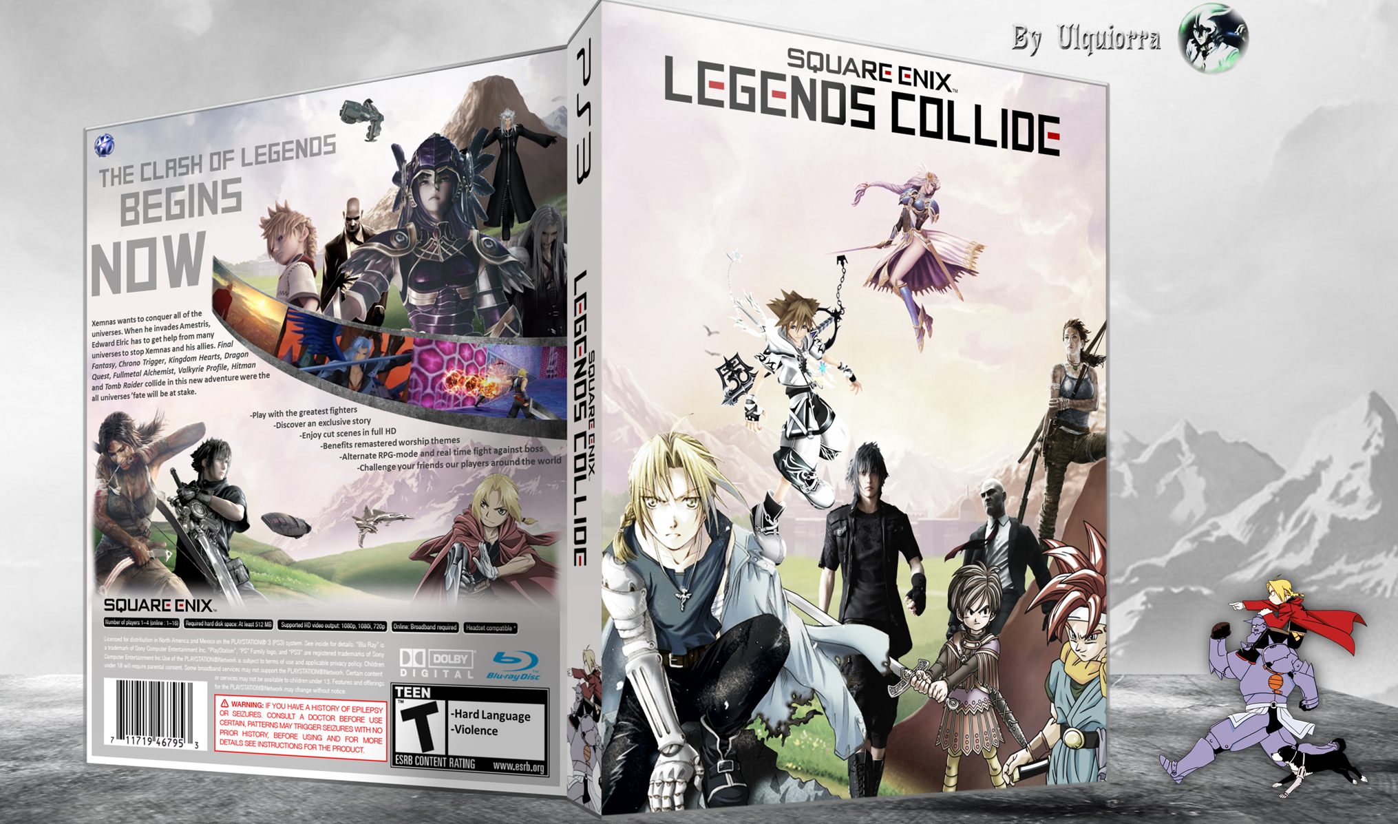 Square Enix: Legends Collide box cover