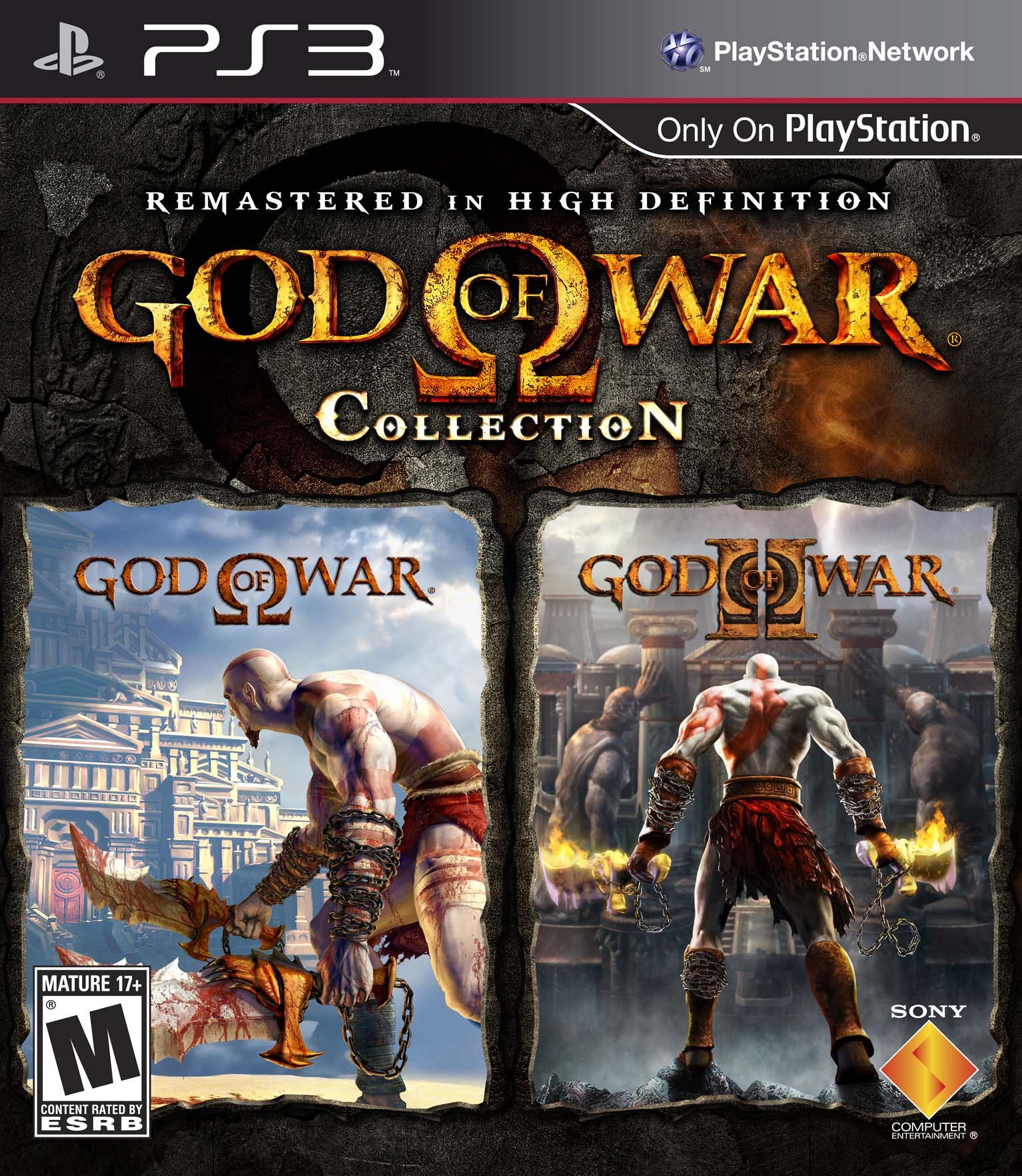 God of War (HD Collection) box cover