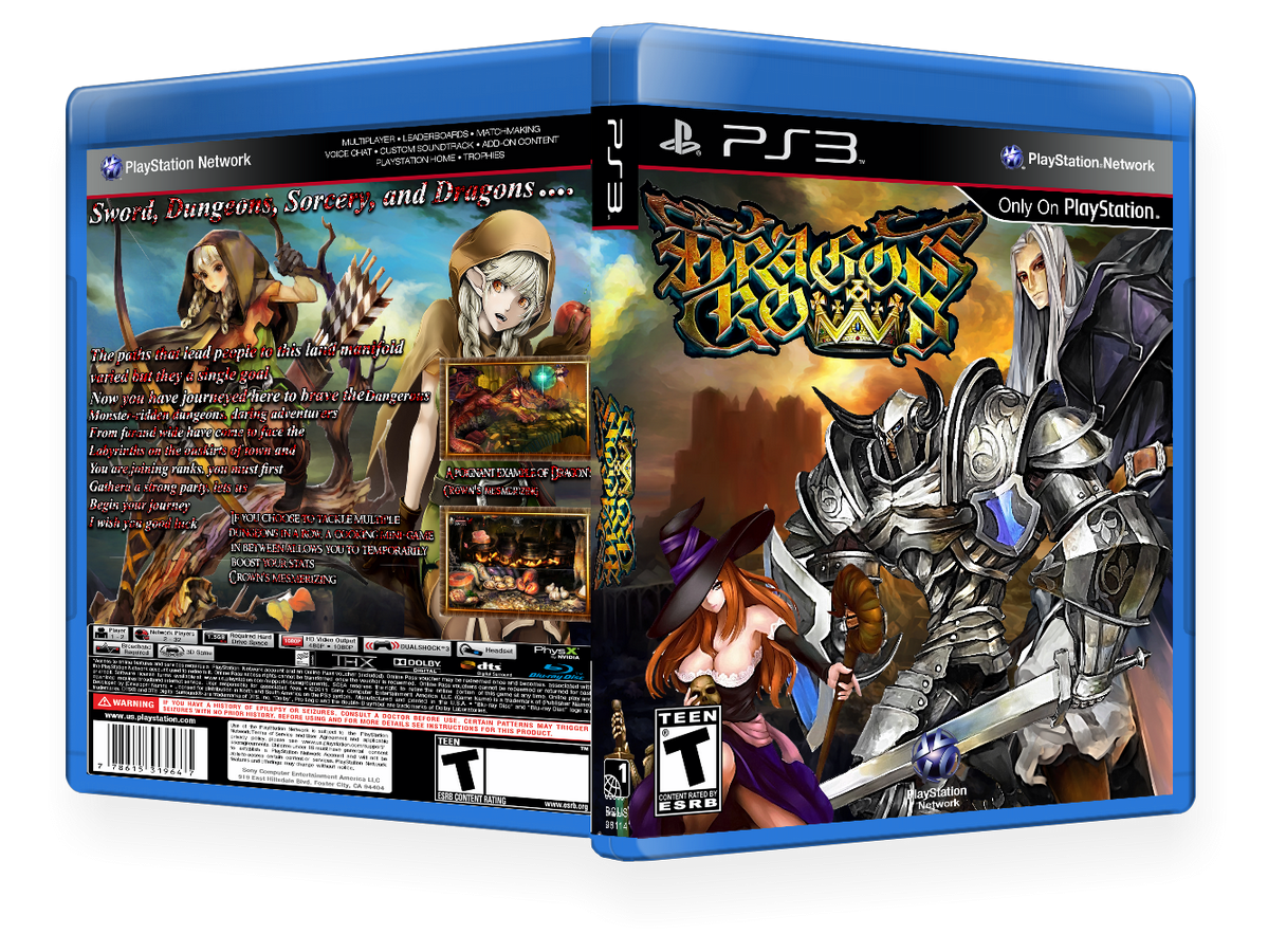 Dragons Crown box cover
