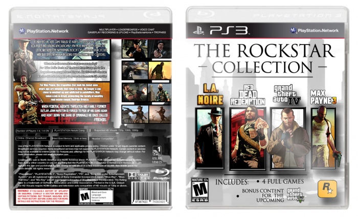 The Rockstar Collection box art cover