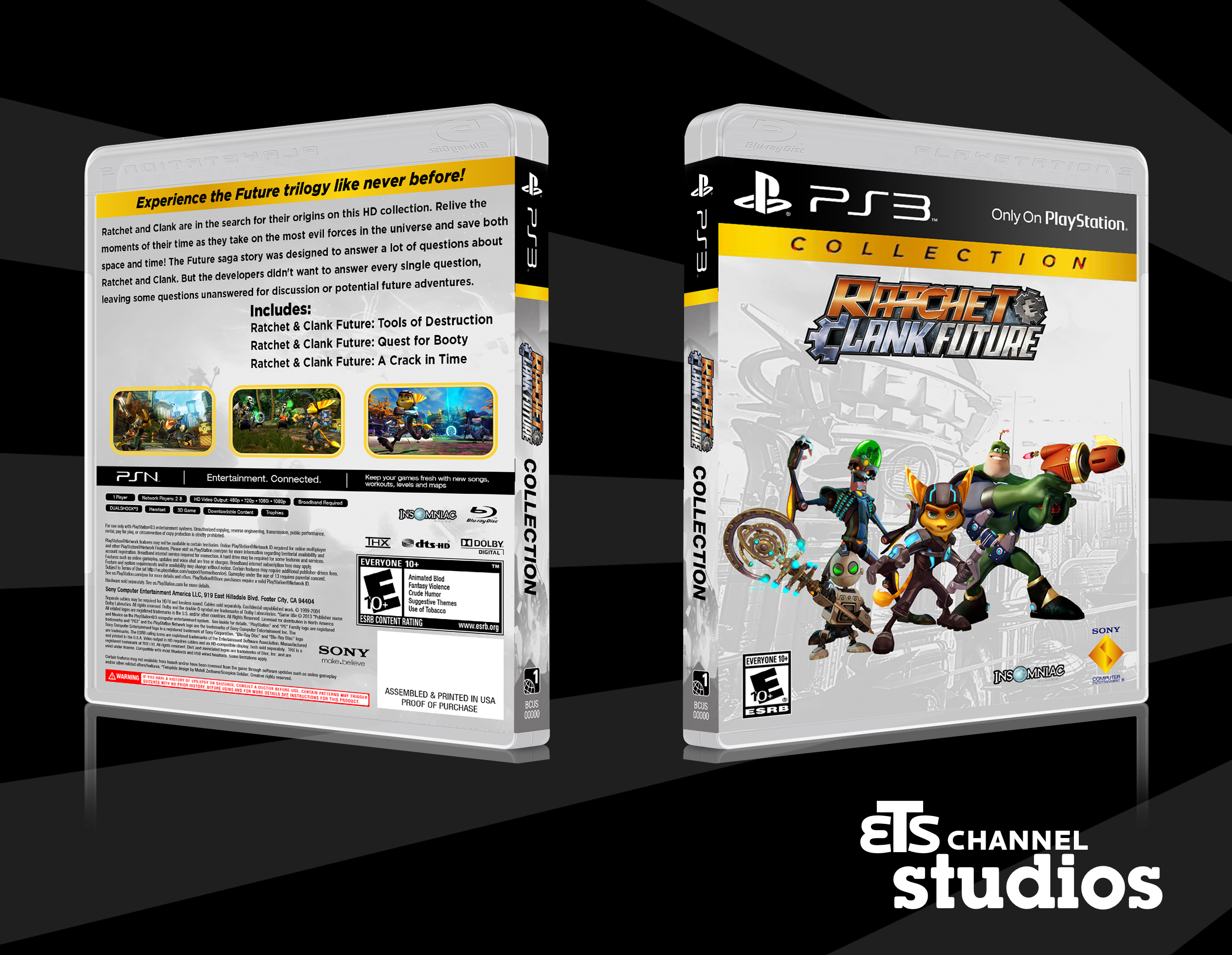 Ratchet & Clank Future HD Collection box cover