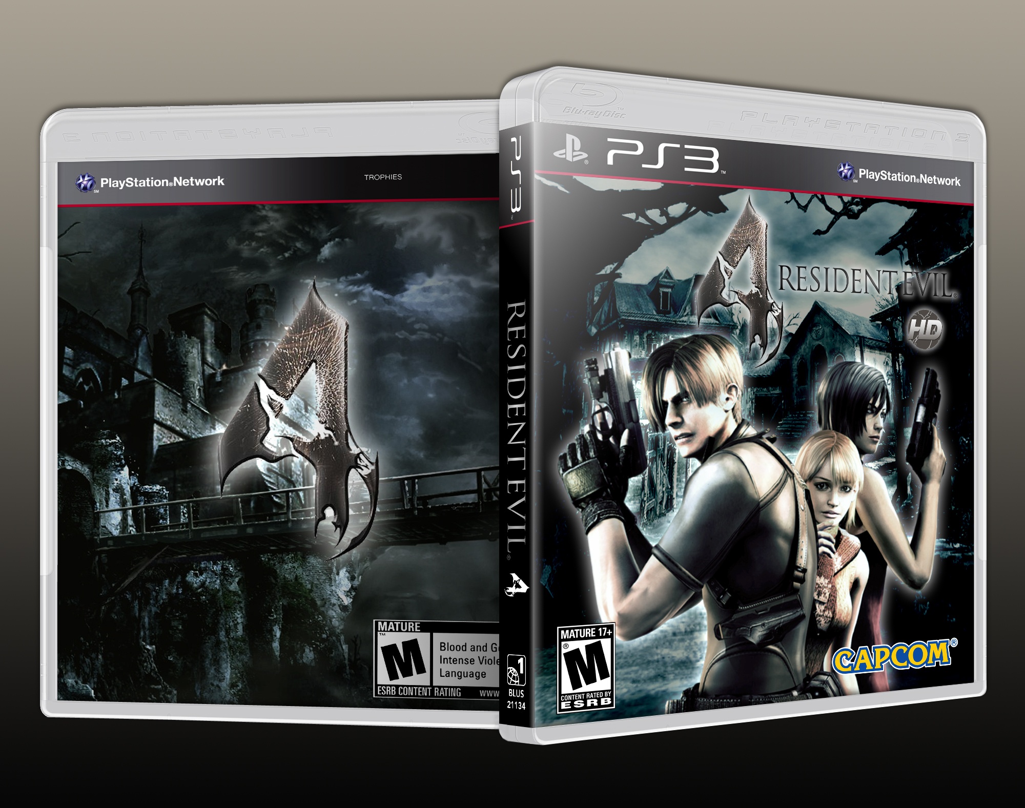 Resident Evil 4 HD box cover