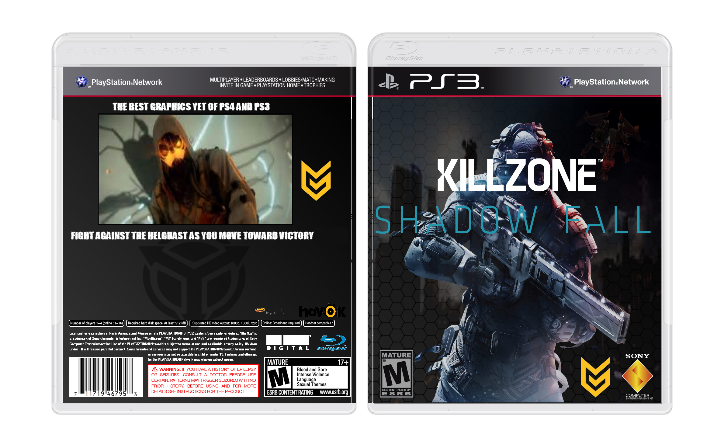 Killzone: Shadow Fall box cover
