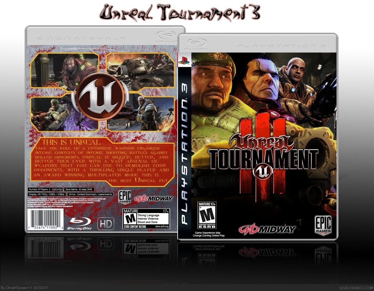 Unreal Tournament 3 box cover