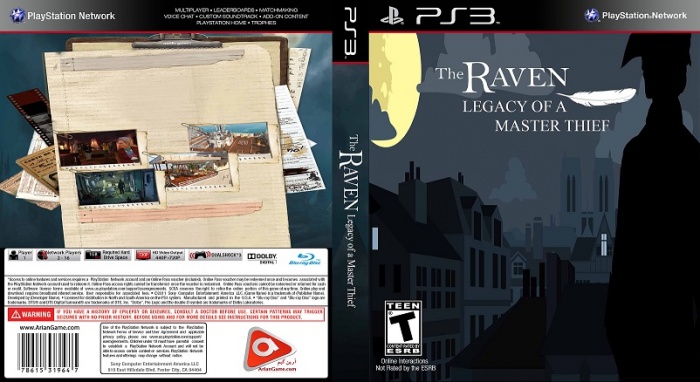 The Raven Legacy of a Master Thief box art cover