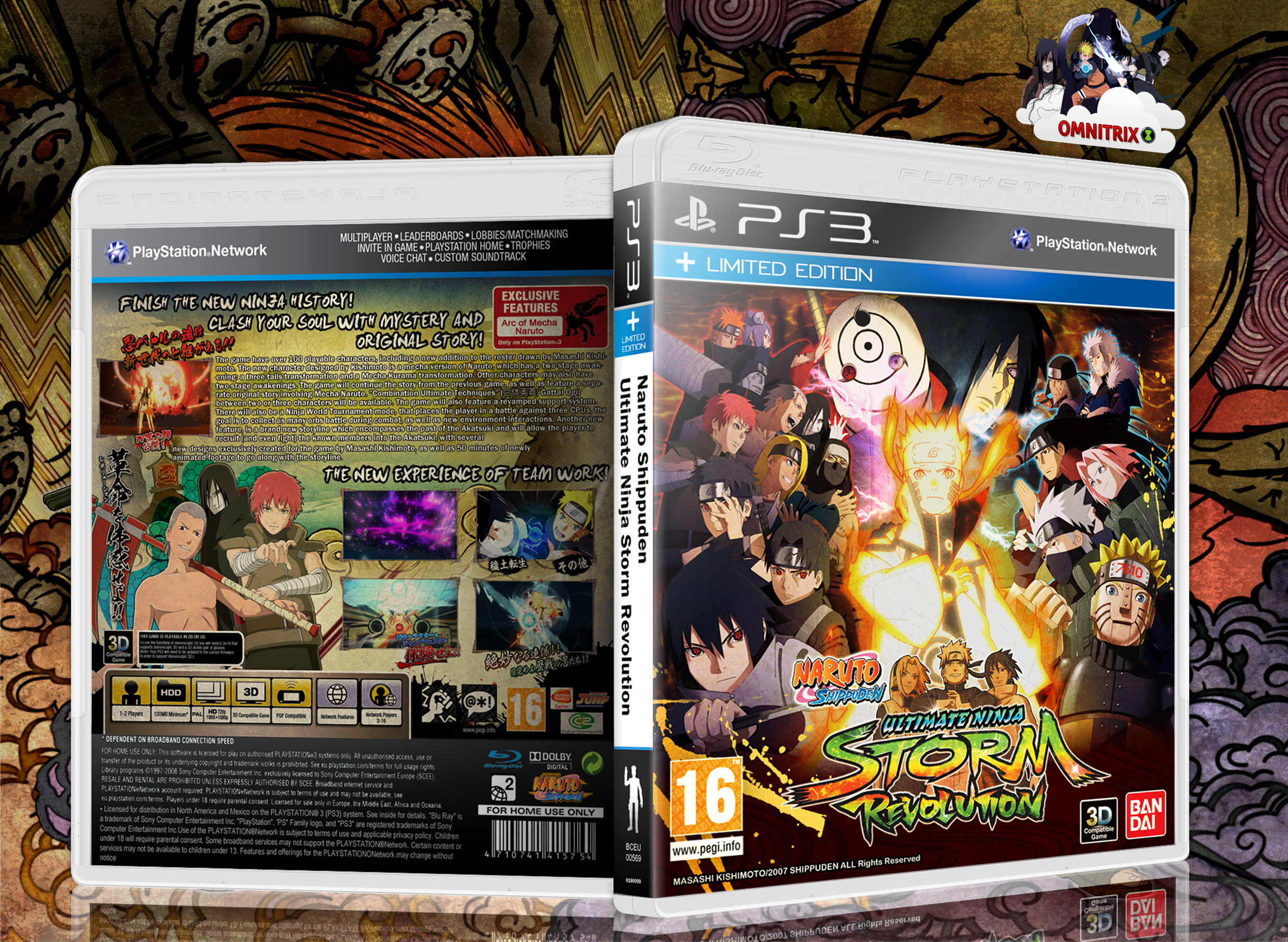 Naruto: Ultimate Ninja Storm Revolution box cover