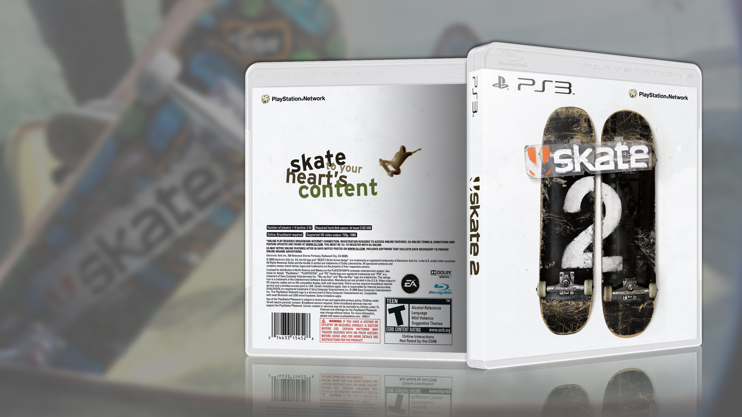 Skate 2 box cover