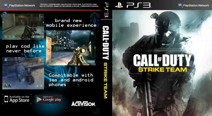Call of Duty Strike team box art cover