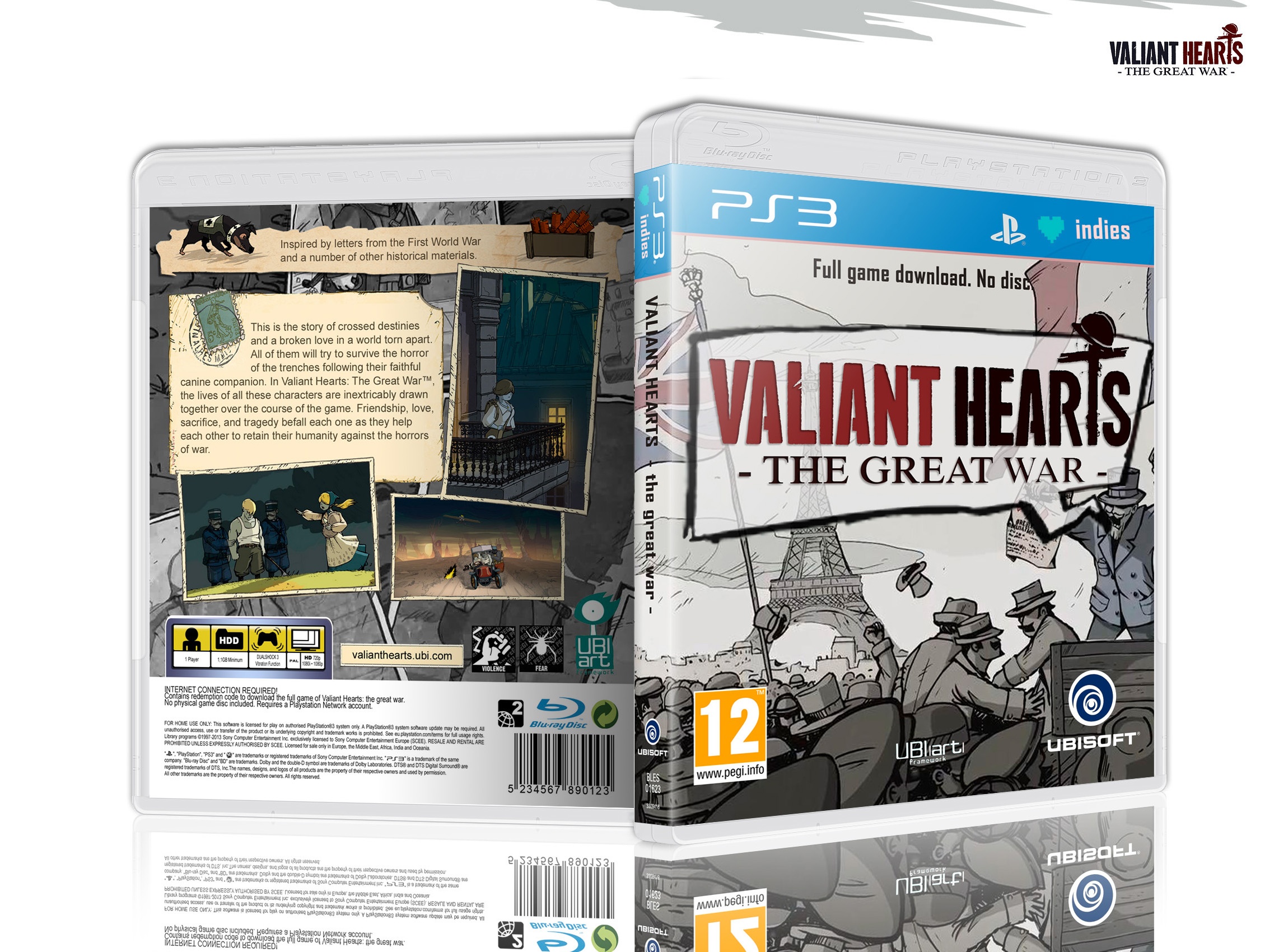 Valiant Hearts: The Great War box cover