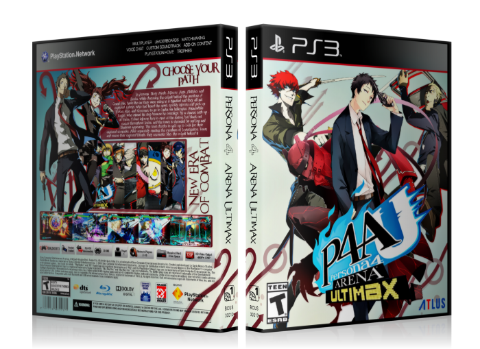 Persona 4 Arena Ultimax box art cover